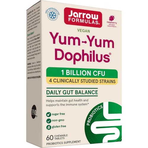 Yum-Yum Dophilus® Малина - 60 табл. / 1 млрд.