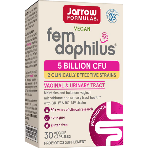 Fem-Dophilus® - 5 Billion CFU пробиотик за жени 30 vcaps